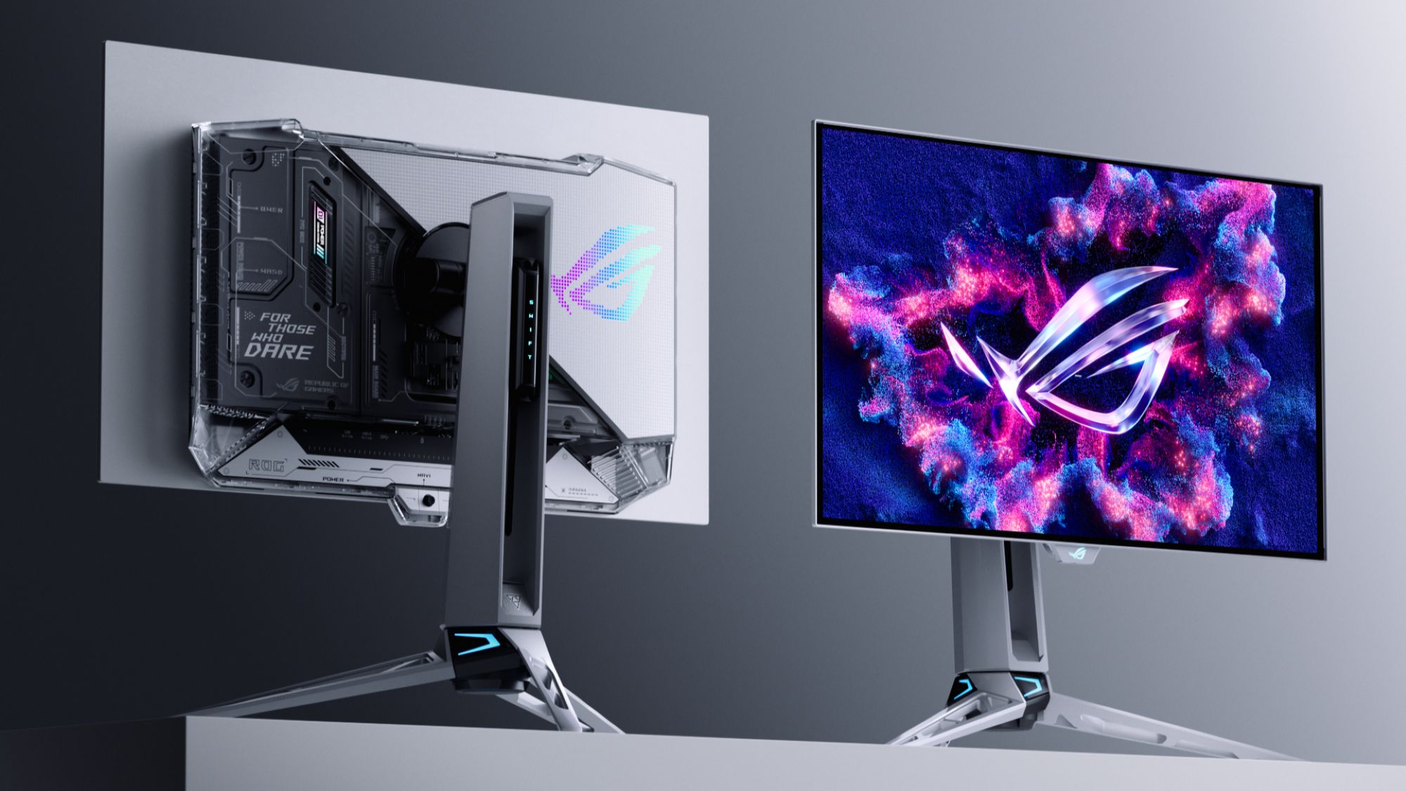 ASUS ROG trae monitores OLED 4K a 480 Hz