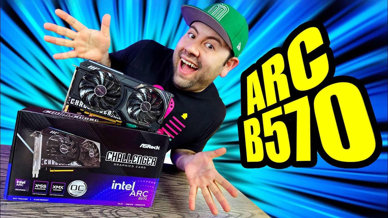 Intel Arc B570: Una GPU prometedora al alcance de muchos