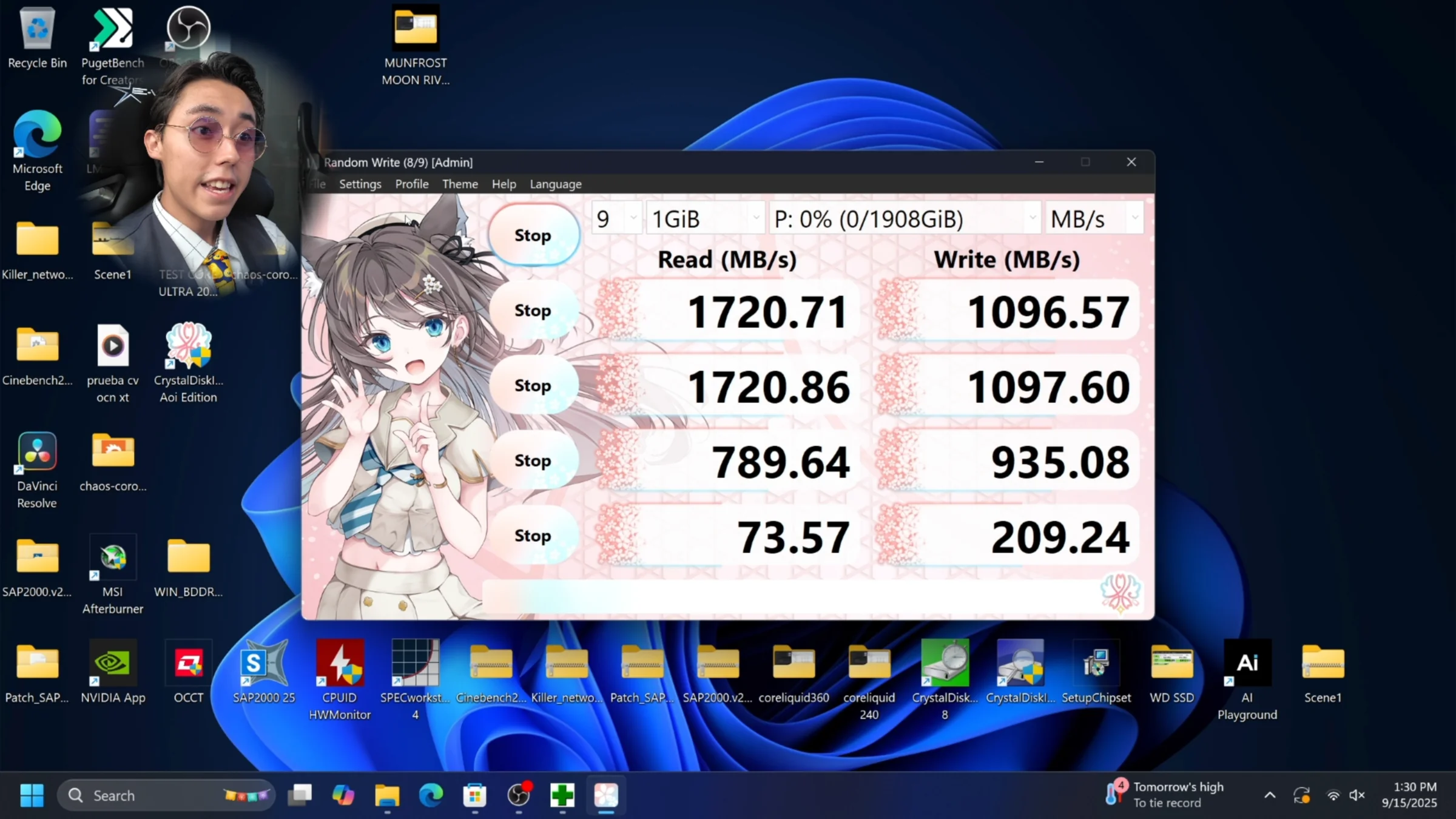 crystaldiskmark ssd kingston nv3 falso baja velocidad lectura escritura menos