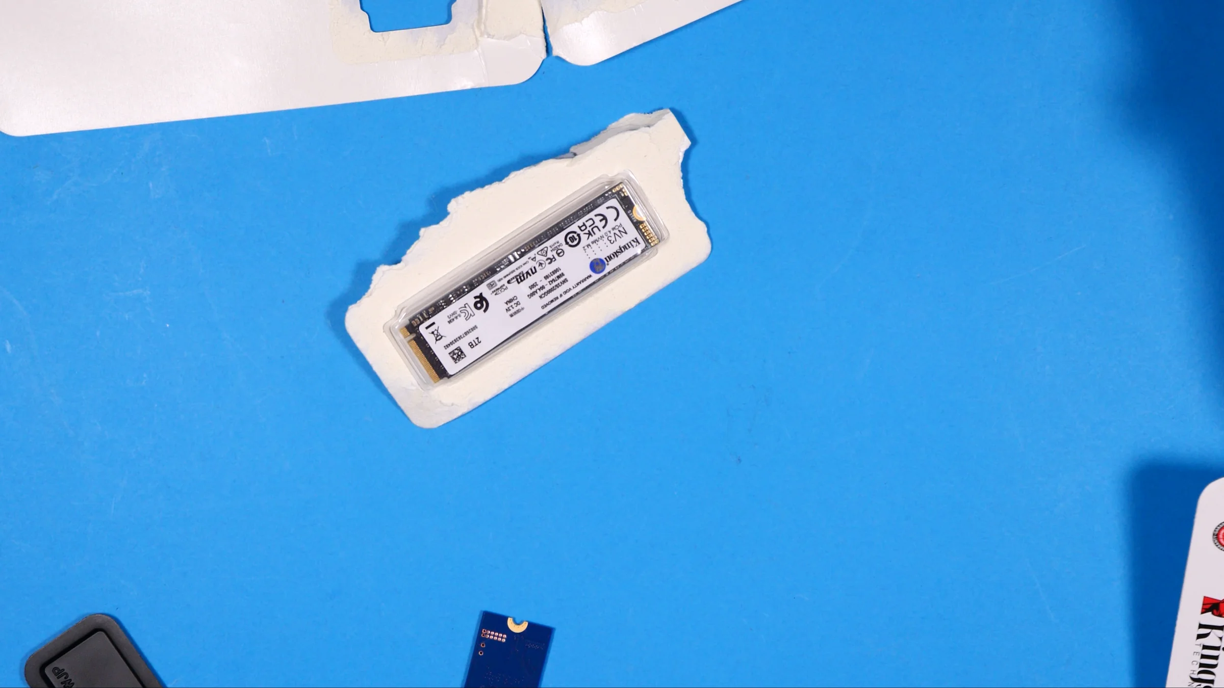 ssd kingston nv3 falso embalaje roto plastico pegado mala manipulacion