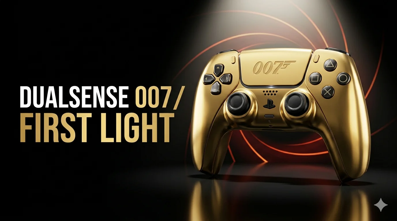 playstation lanza dualsense edicion 007 first light nostalgi m2281