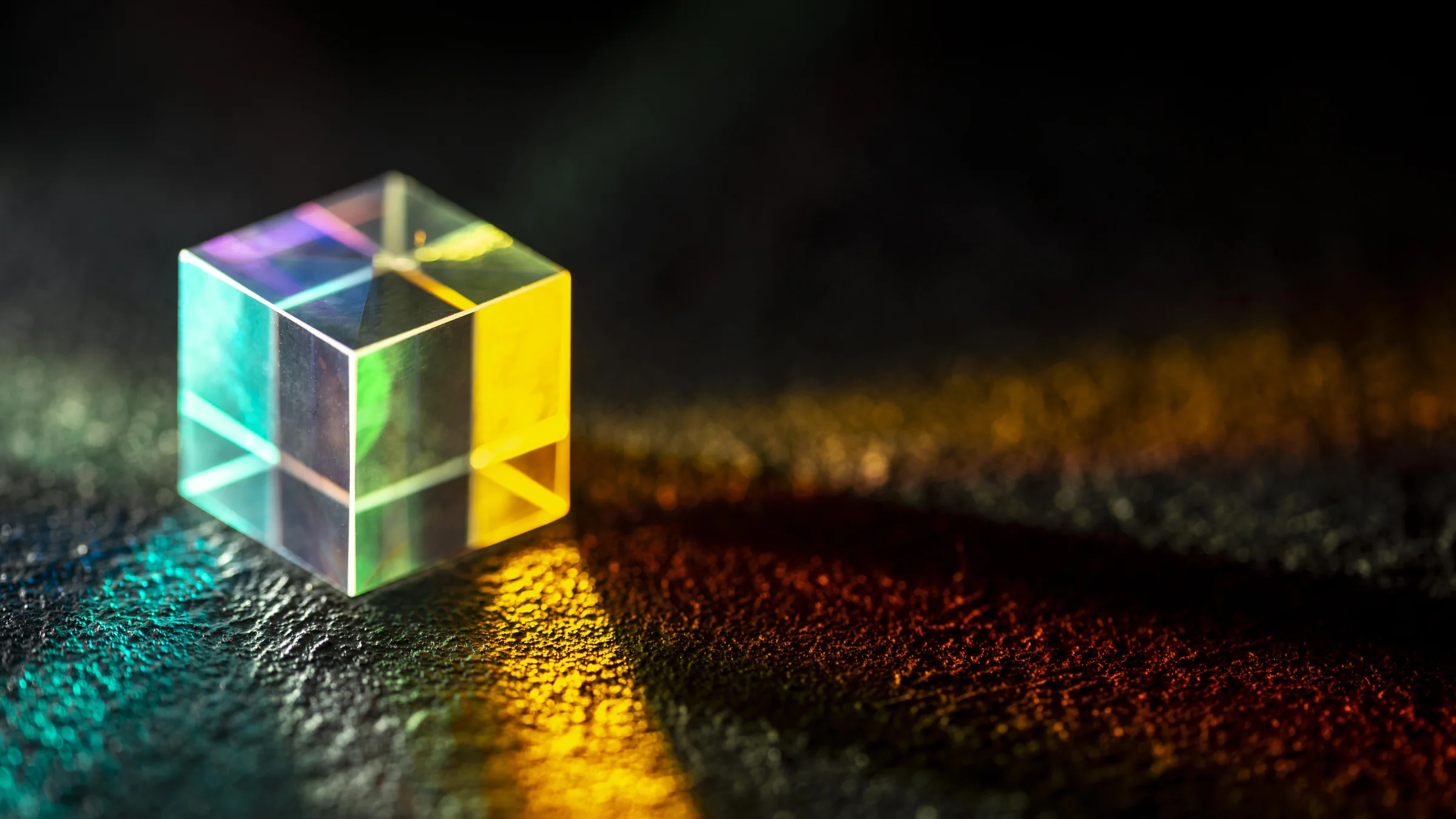 light dispersion optical effect prism
