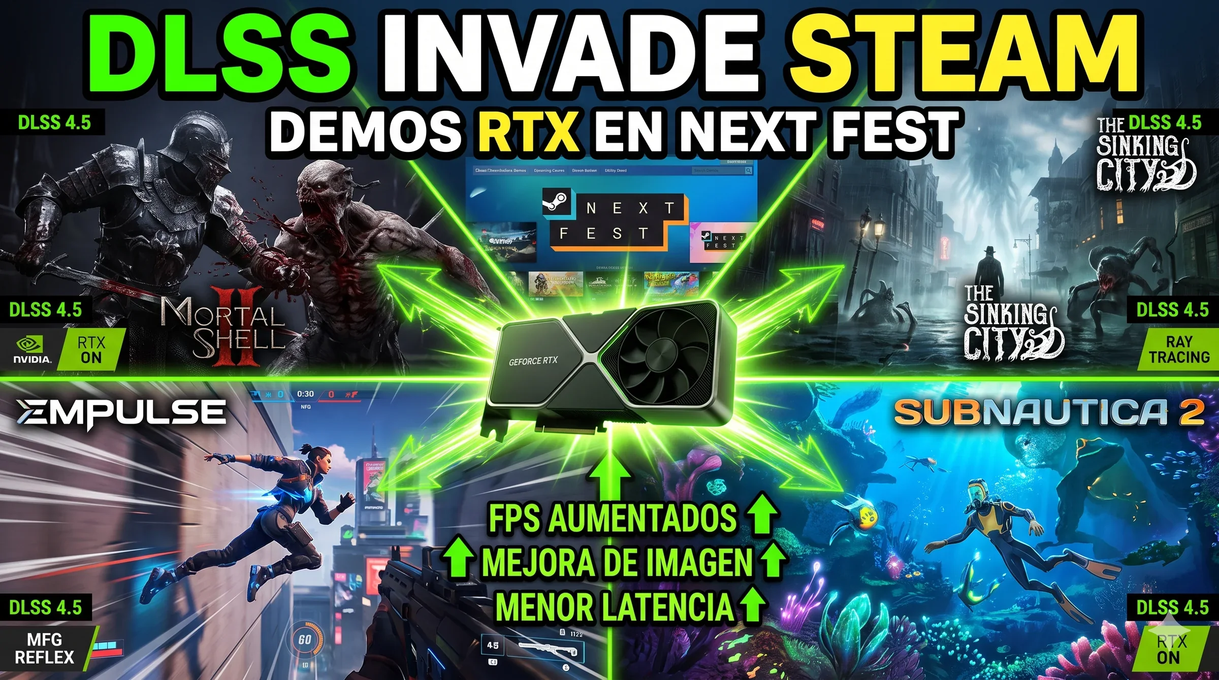 nvidia lleva dlss al steam next fest mortal shell ii y the s m3438