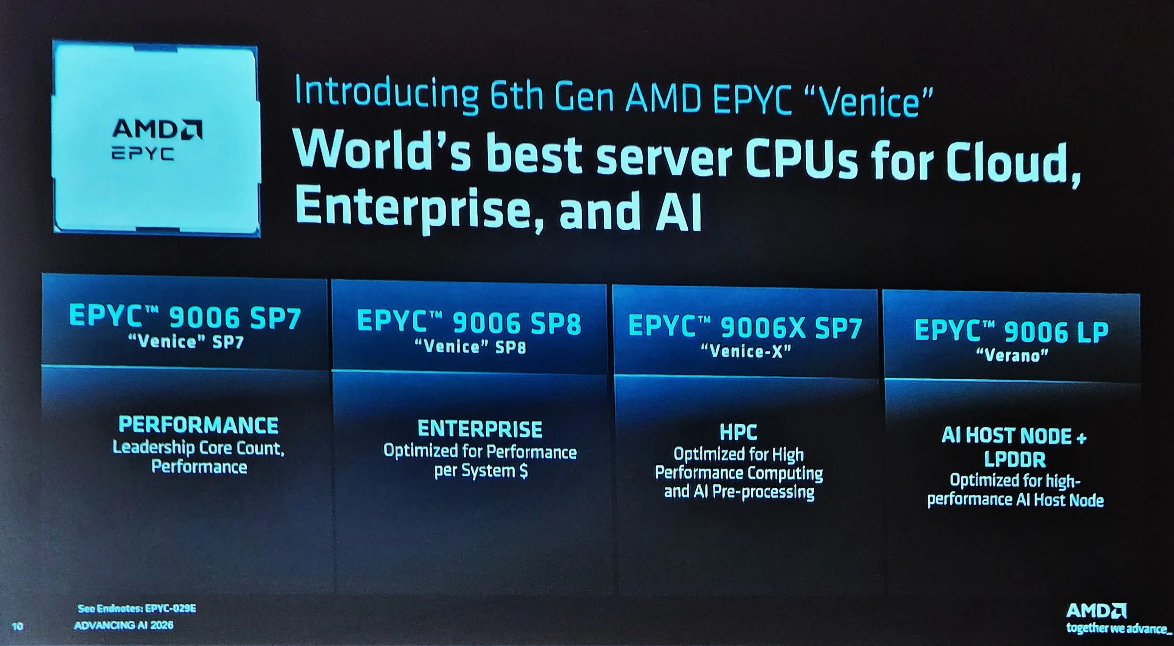 AMD EPYC Venice: el CPU vuelve al centro de la IA agéntica