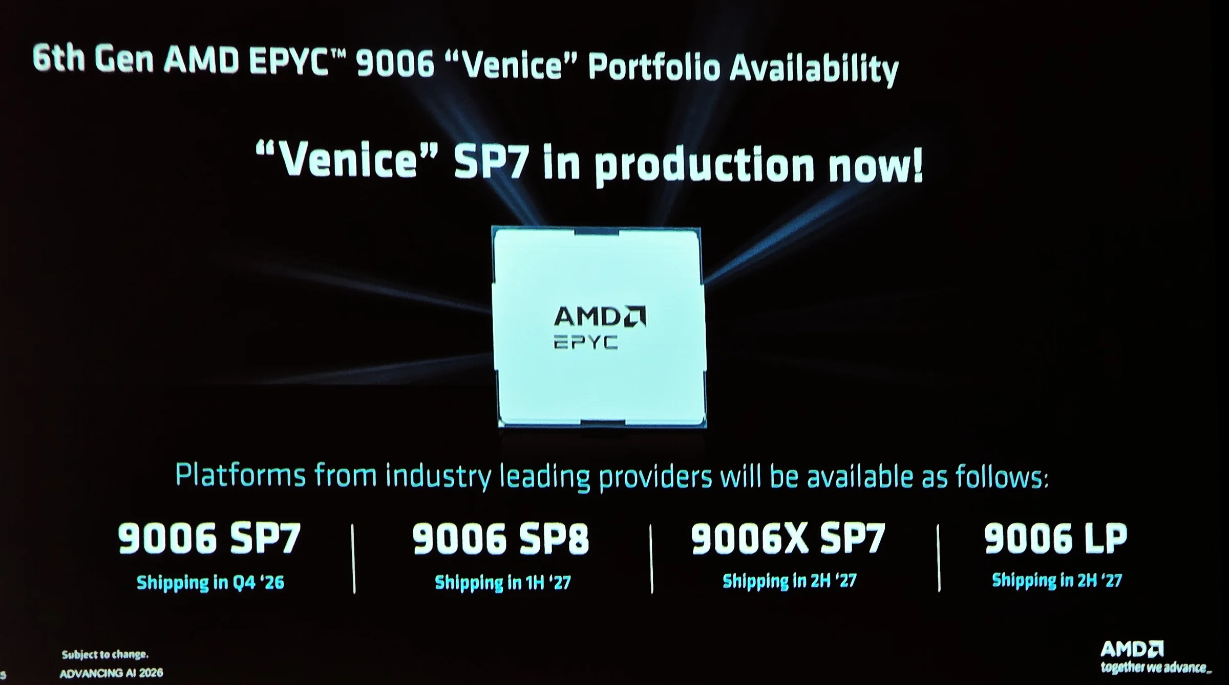 AMD EPYC Venice: el CPU vuelve al centro de la IA agéntica