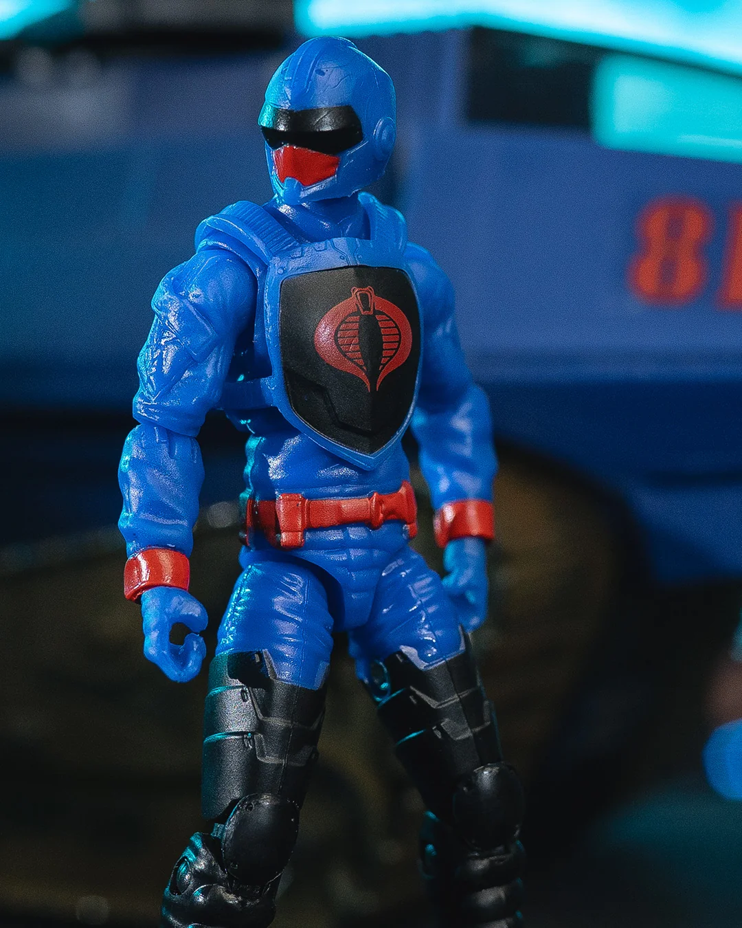 G.I. Joe Retro Cobra H.I.S.S. III Tank Walmart Exclusive Unboxing FuryPixel Vertical Photo 4