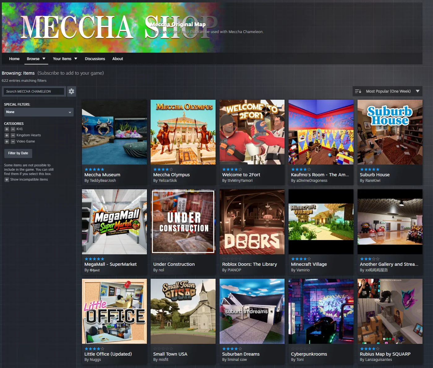 Mecha Chameleon workshop