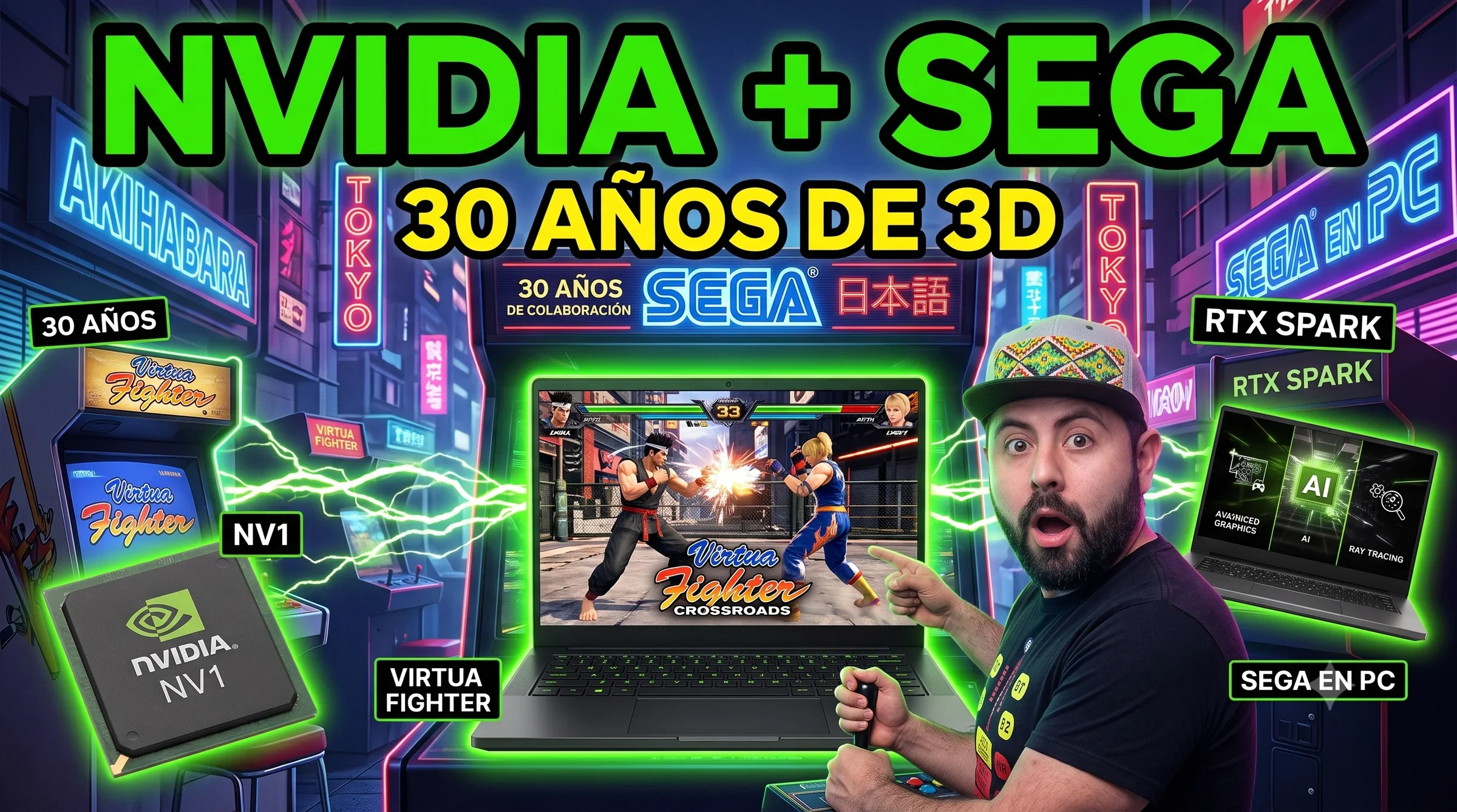 nvidia y sega celebran 30 anos juntos virtua fighter crossro m3560