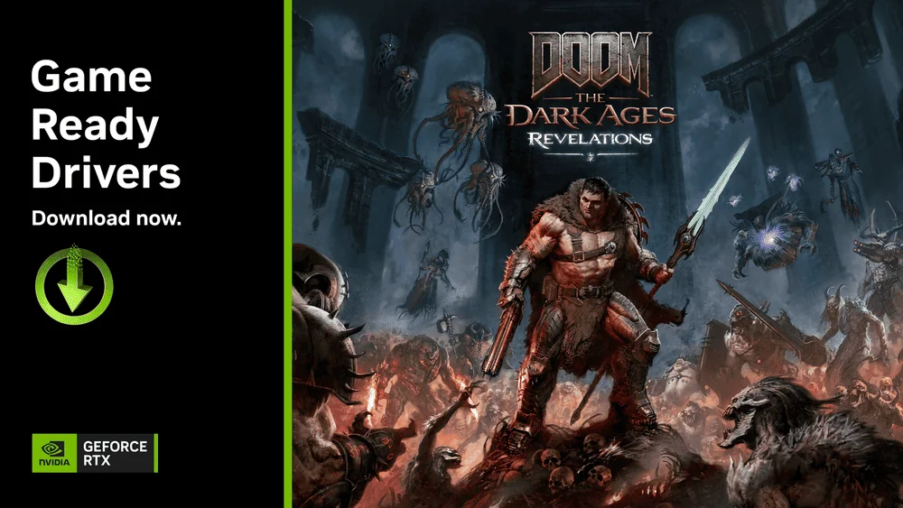 NVIDIA lleva DLSS 4.5 y Path Tracing a DOOM: The Dark Ages | Revelations, pero los 310 FPS son territorio RTX 5090