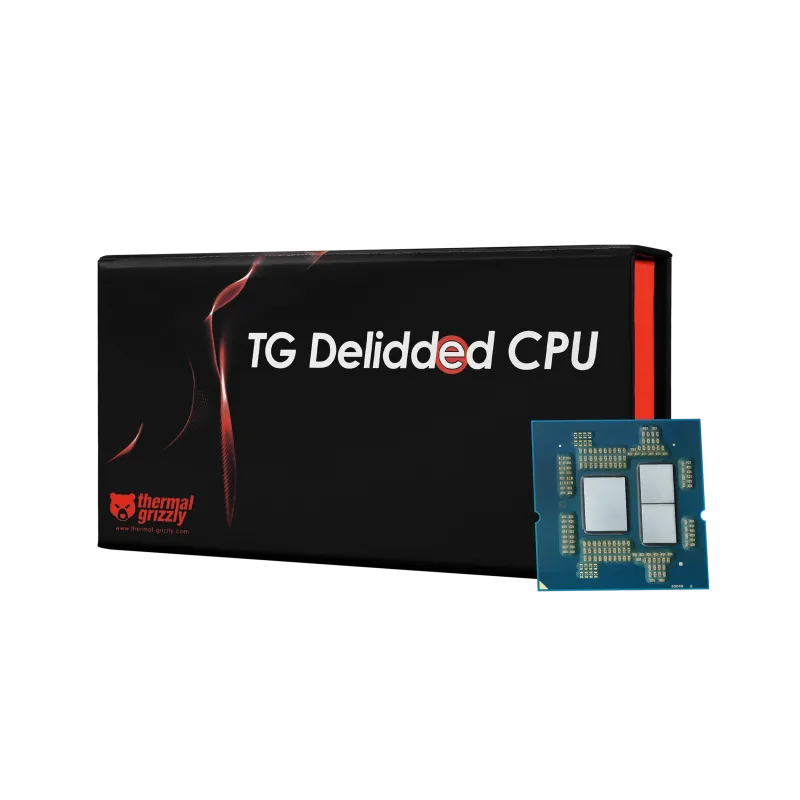 Thermal Grizzly vende un Ryzen 9 9950X3D2 delidded por $1,403 y advierte que no reinstales el IHS