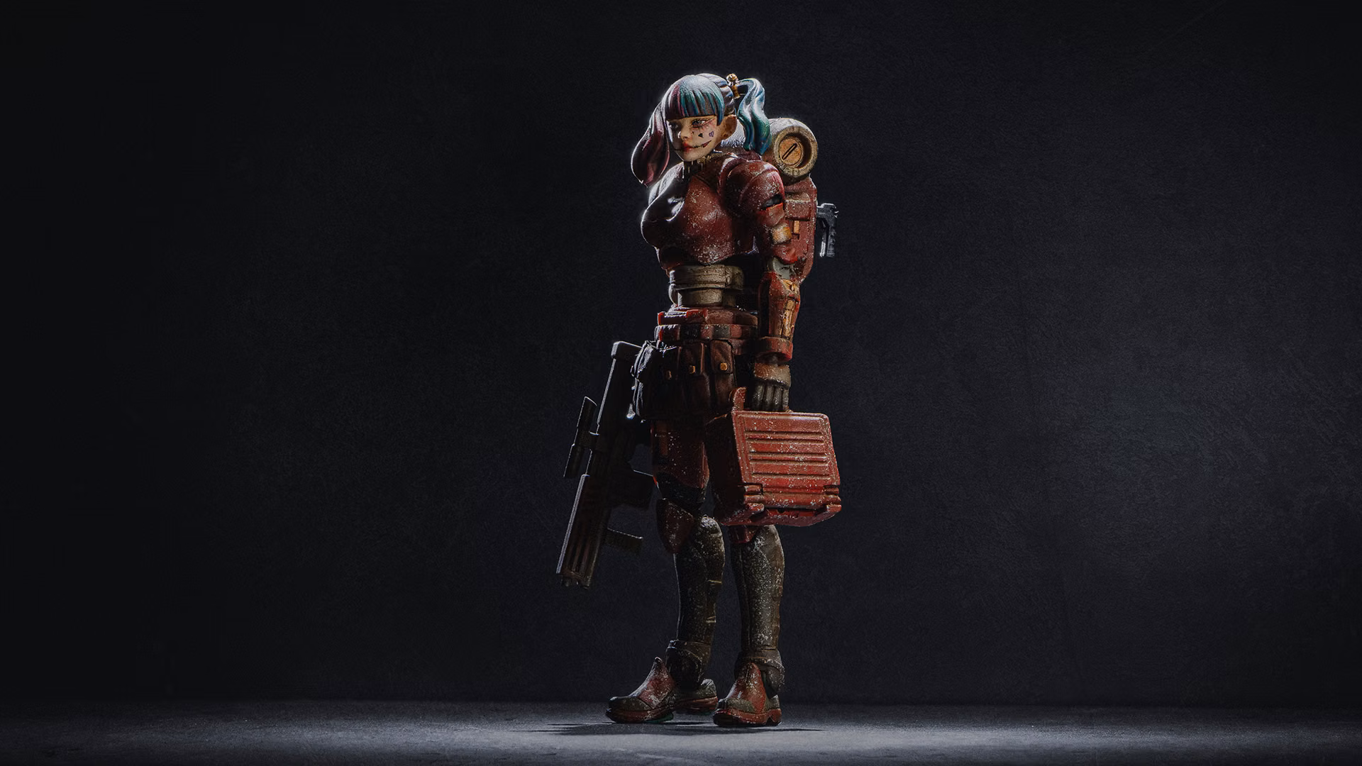 Capheny 2 Custom 118 scale Acid Rain World figures of The Smiling Ark built and painted by Aivan FuryPixel Horizontal Photo