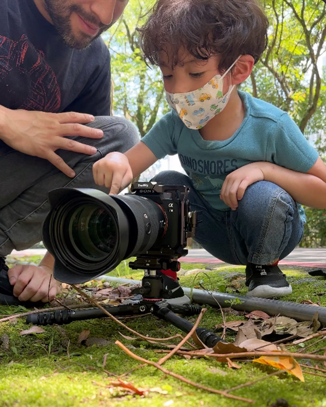 Outdoor Toy Photography with My Son Figma Skyward Sword Link FuryPixel Vertical Photo 1