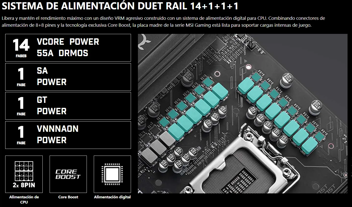 MSI Z890 GAMING PLUS WIFI6E: casi todo lo importante de Z890 sin pagar por Wi-Fi 7