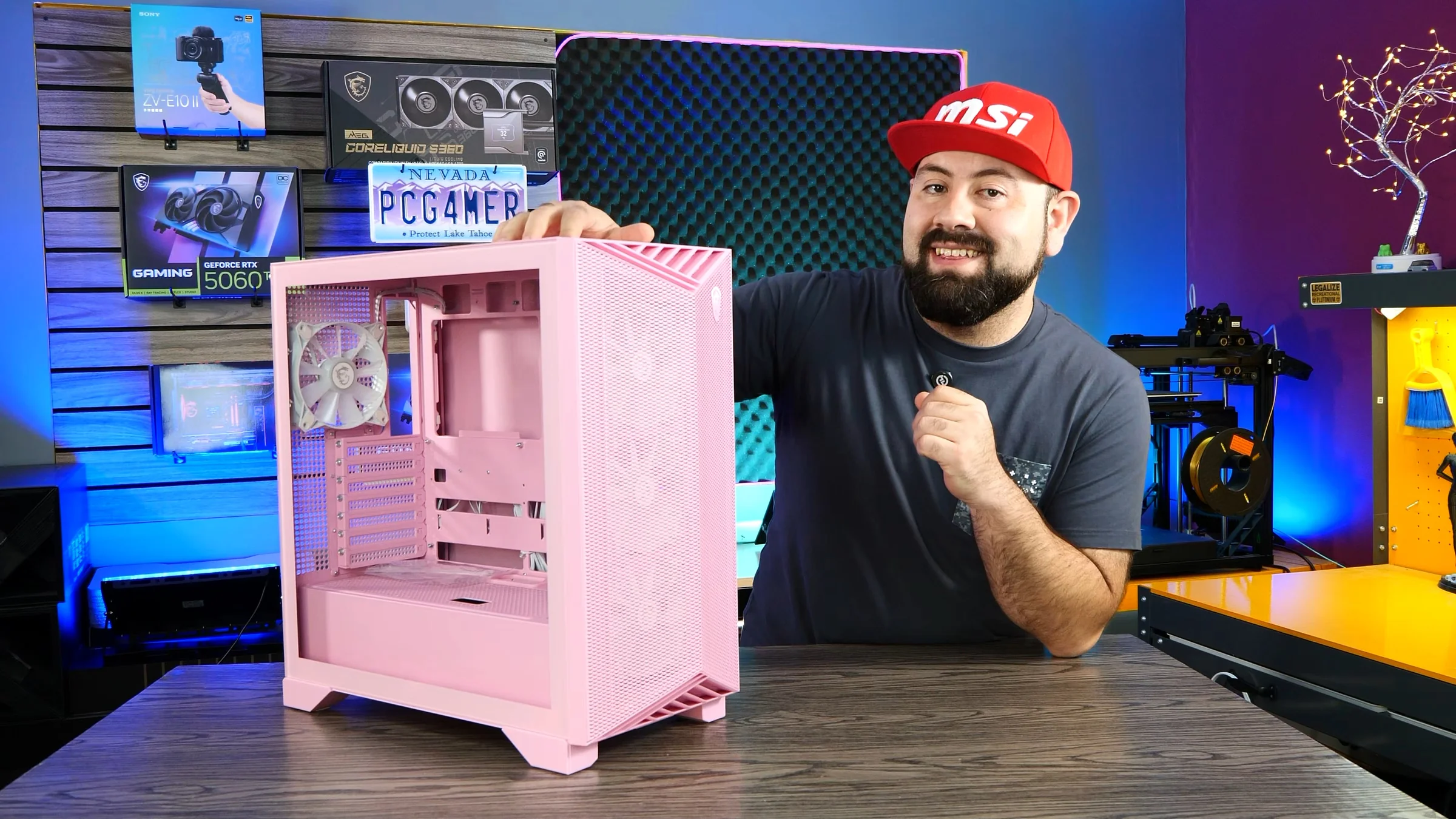 MSI MPG GUNGNIR 212R PZ PINK: un gabinete rosa que no sacrifica hardware por verse bonito