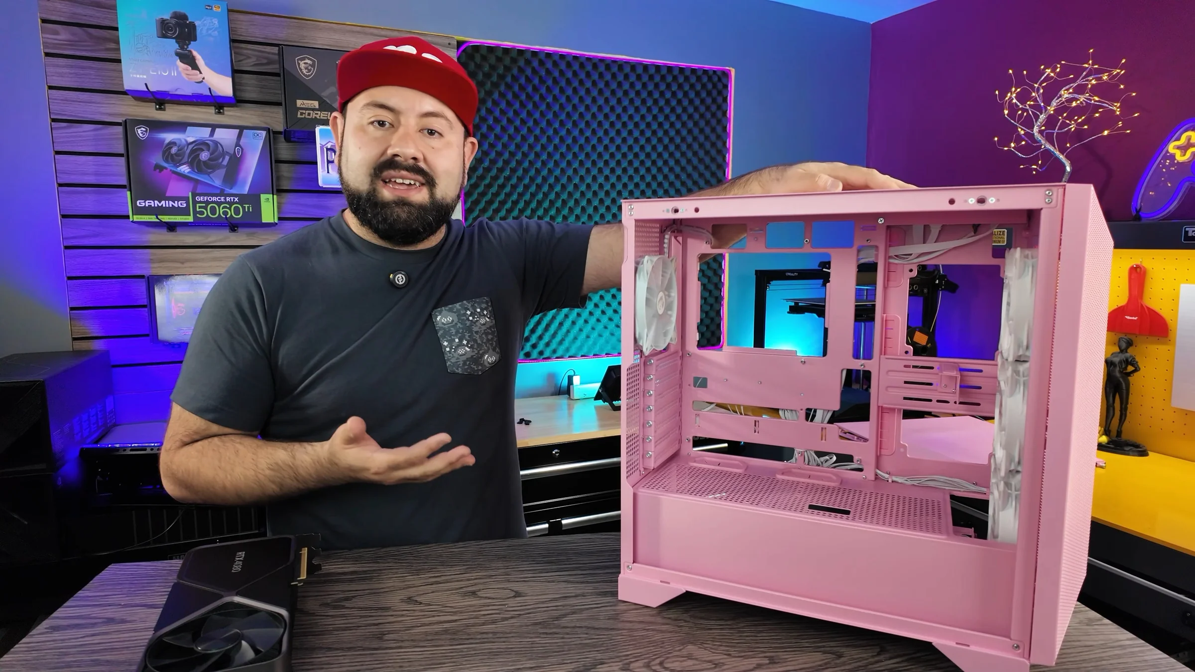 MSI MPG GUNGNIR 212R PZ PINK: un gabinete rosa que no sacrifica hardware por verse bonito