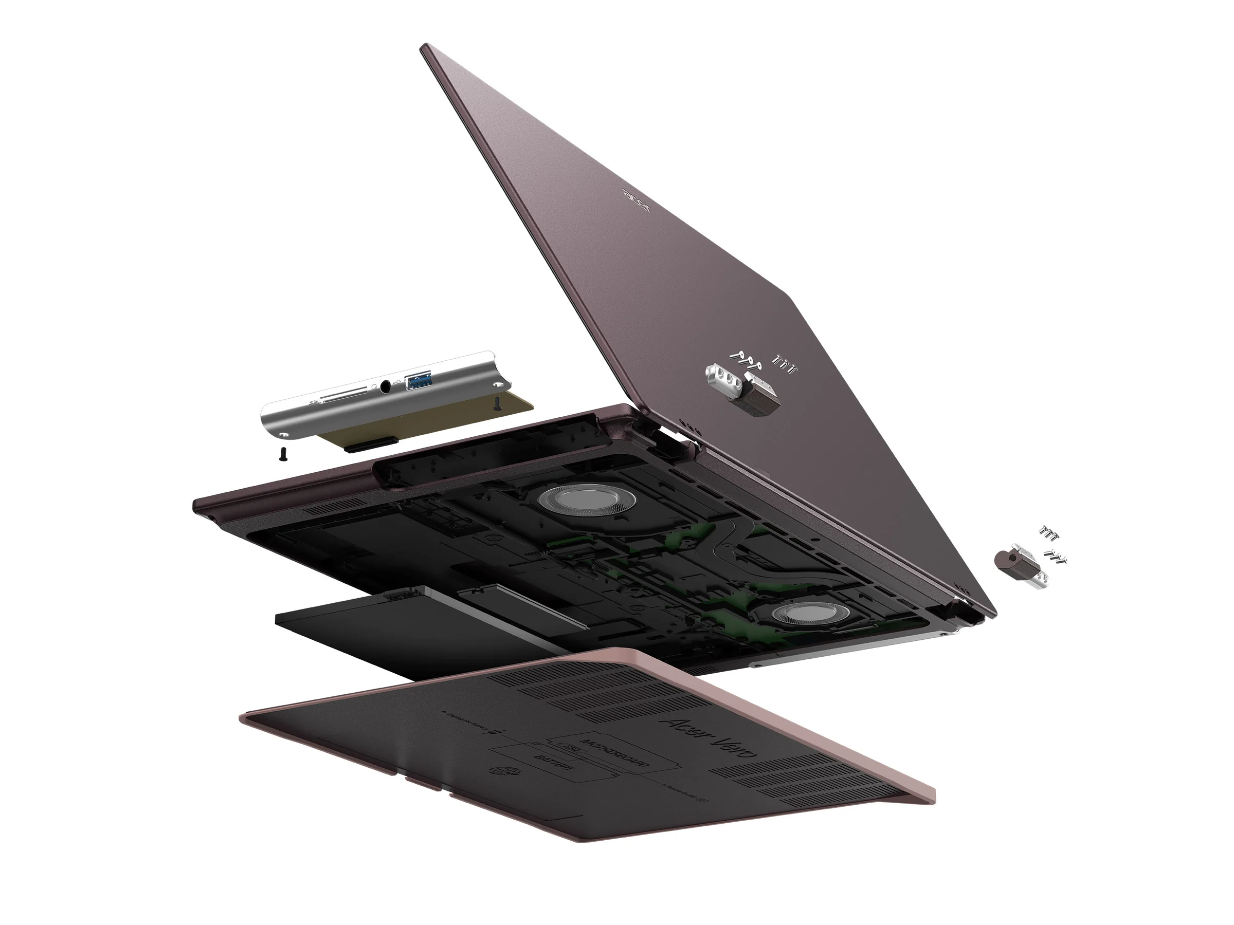 Acer Vero 16 16 I71T Repairability
