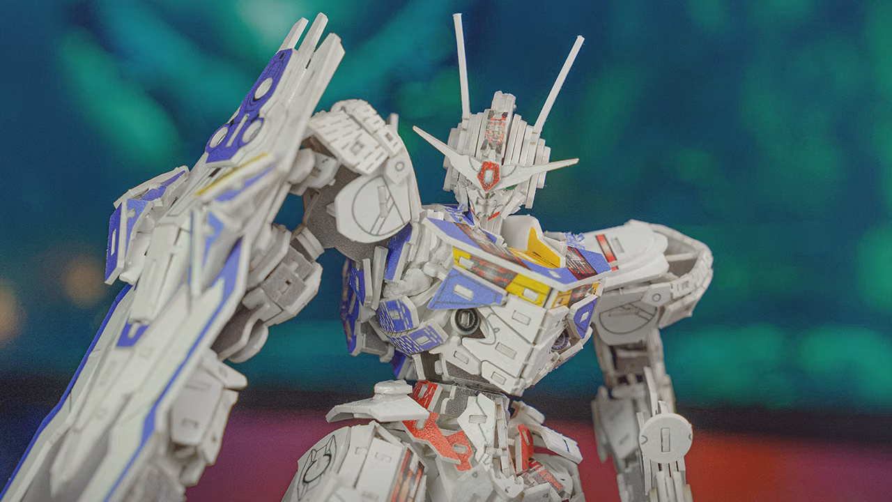 Paper Art si gu mi PRO XVX 016 Gundam Aerial FuryPixel Horizontal Photo 2