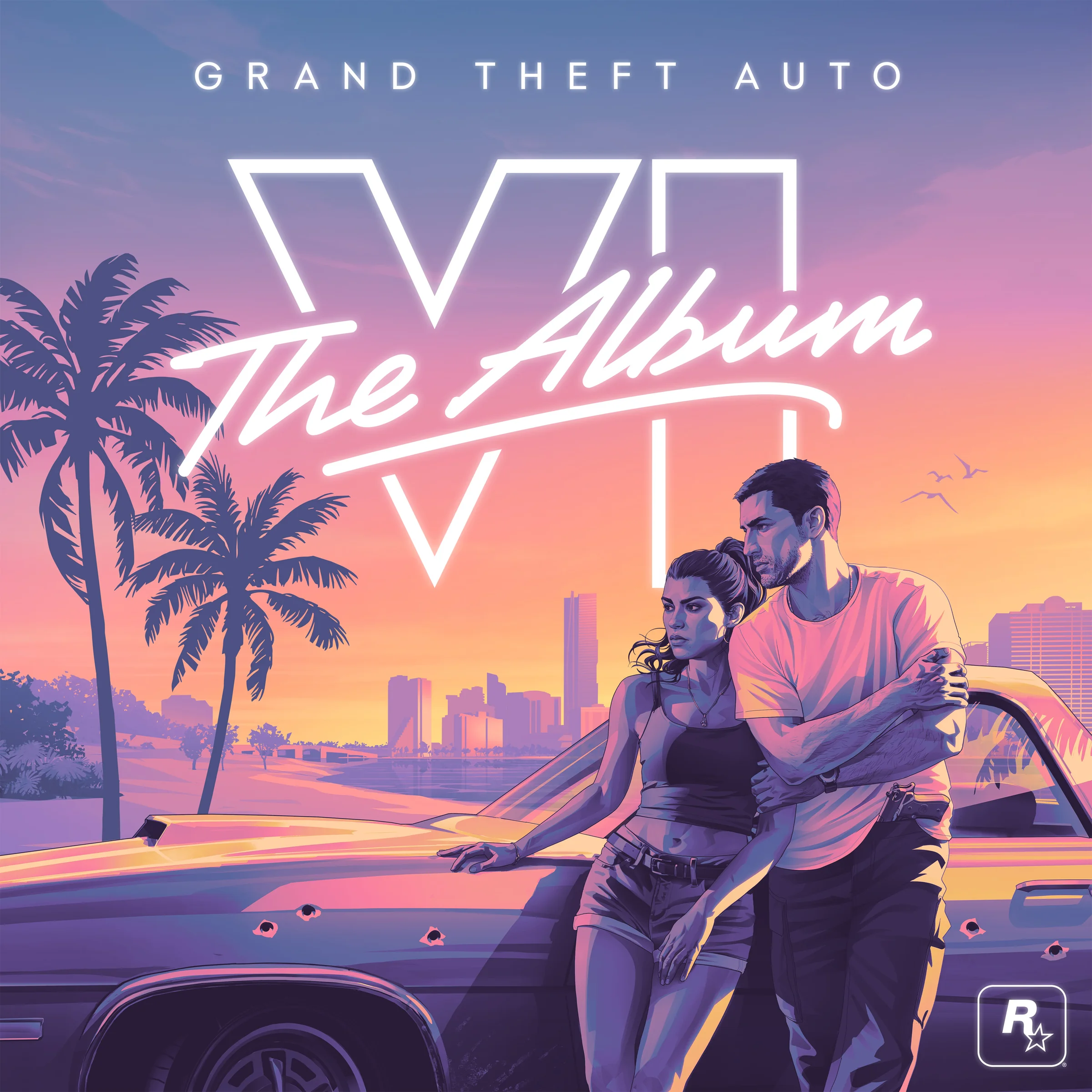 GTA VI presenta su álbum oficial: 34 canciones, seis sencillos disponibles y ediciones retro en CD y vinilo