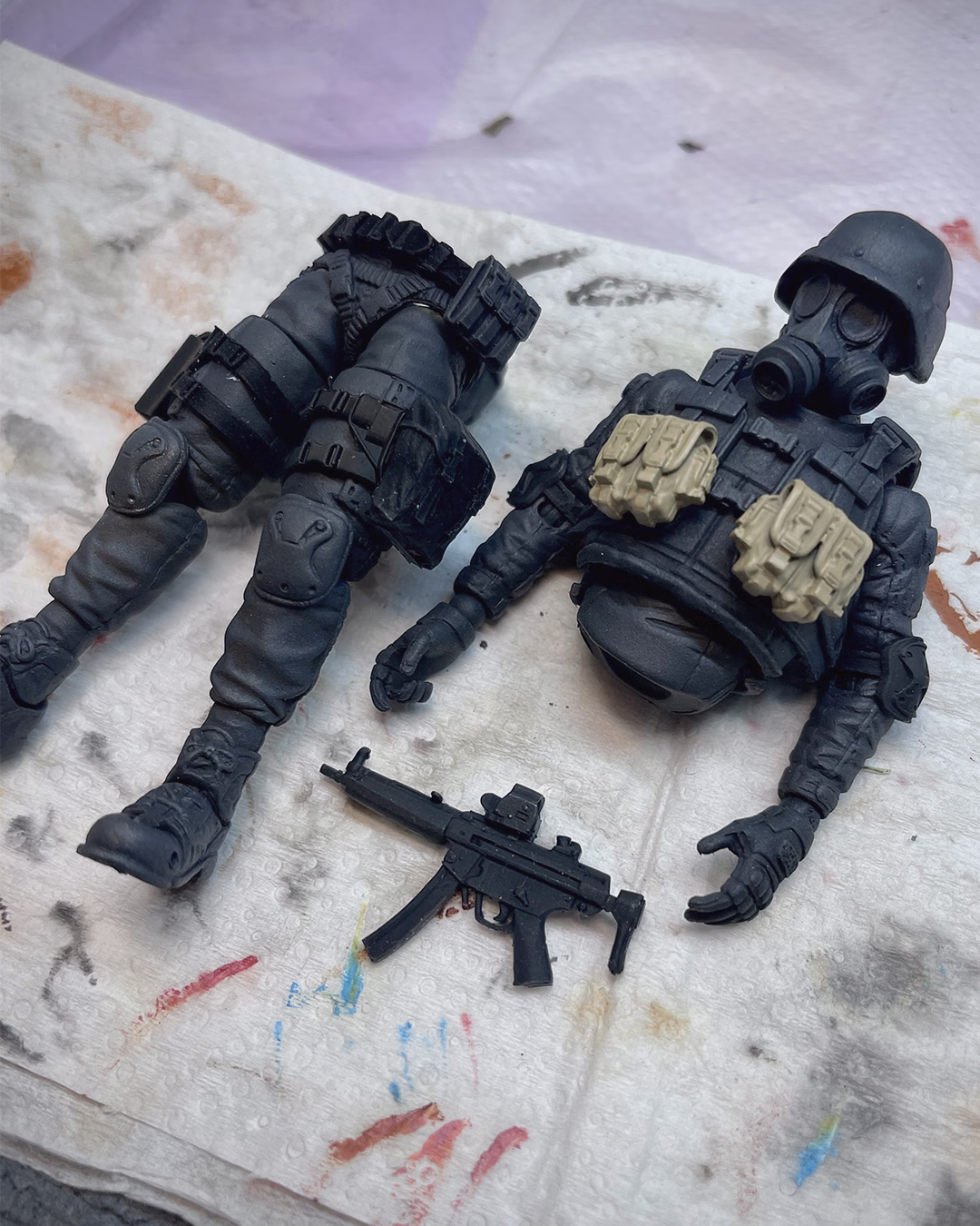 The Grim Reaper in Miniature Aivans Custom 118 Scale HUNK FuryPixel Vertical Photo AP1 ORLuvNd